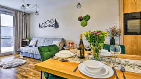 Apartament Resort Izerski 6 z pięknym widokiem i ogródkiem - 5D Apartments